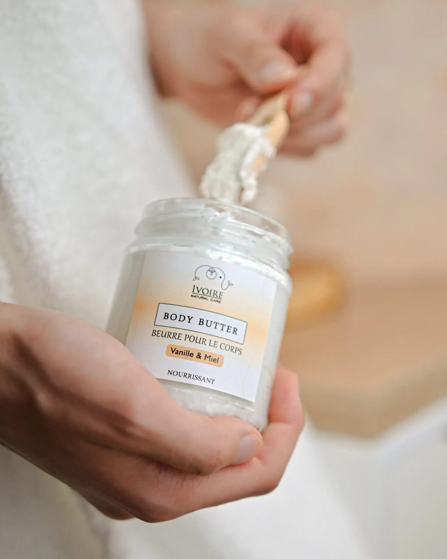 Body butter vanille et miel