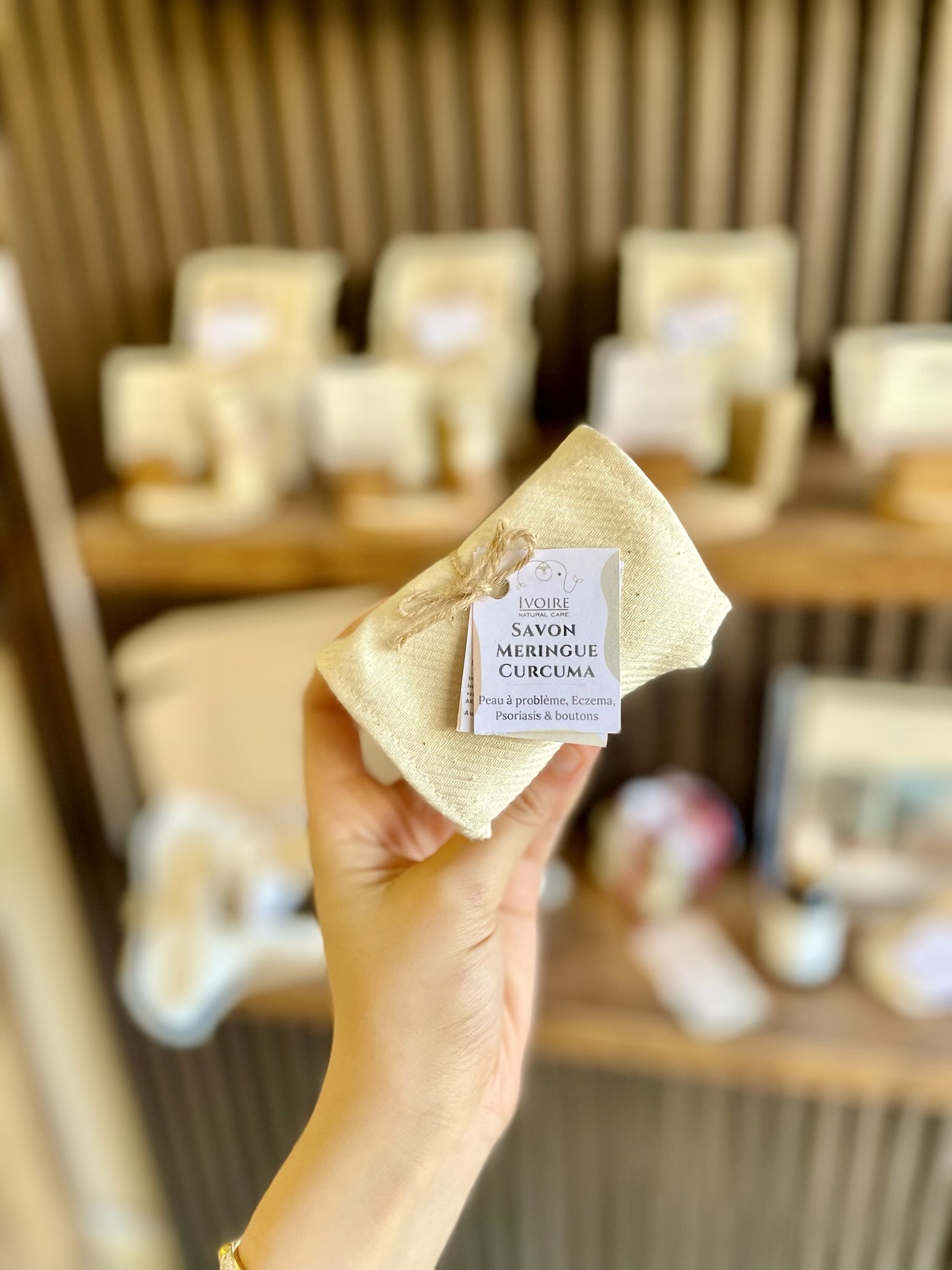 Savon Meringue Curcuma