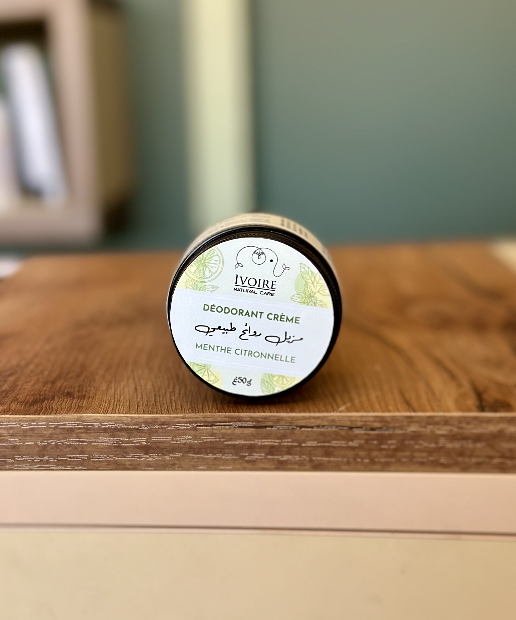 Déodorant naturel menthe citronnelle