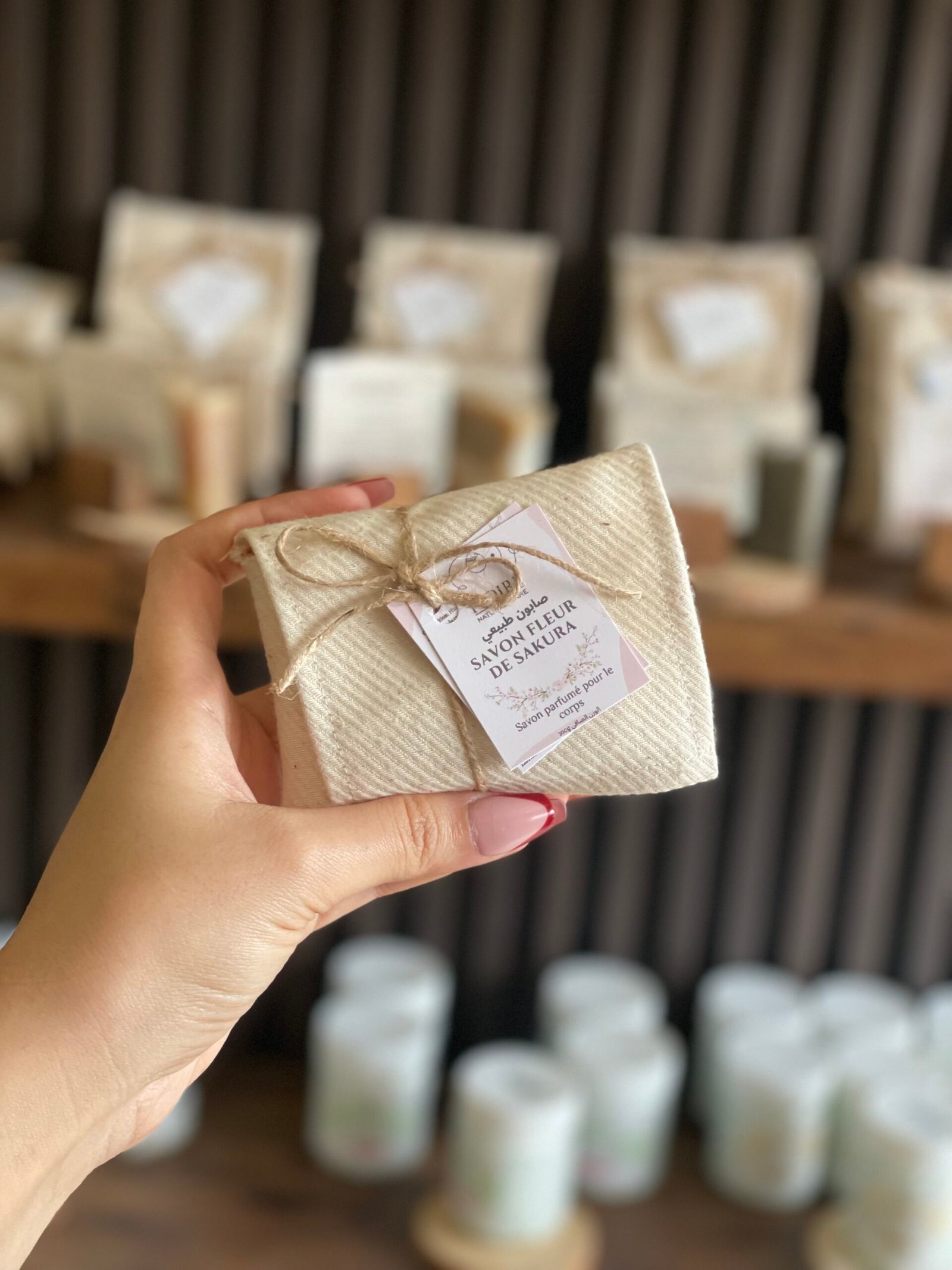 Savon fleur de sakura