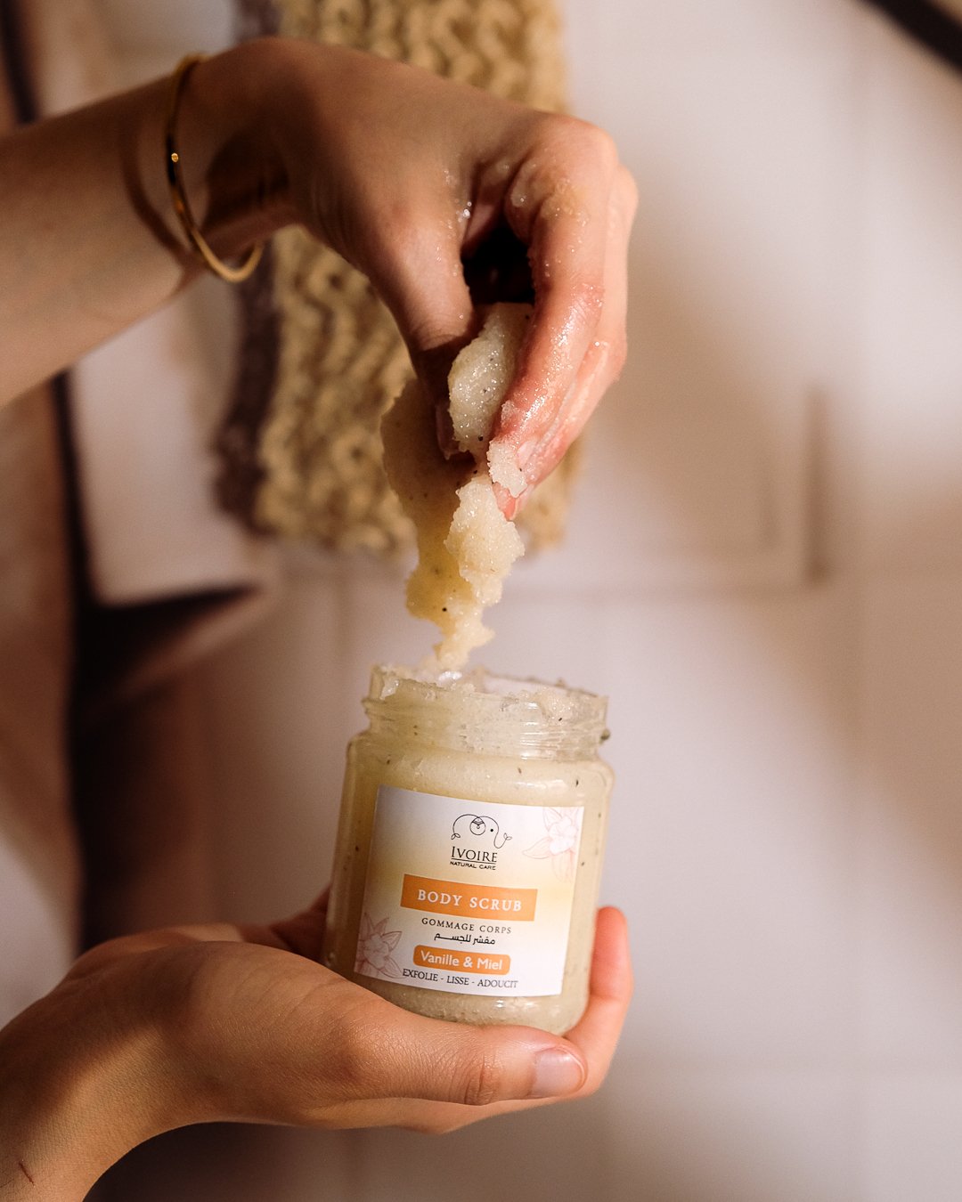 Body Scrub Vanille & Miel